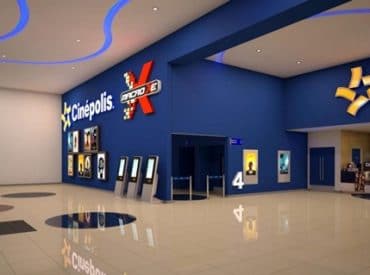 fachada do cinema cinépolis cerrado em Goiânia