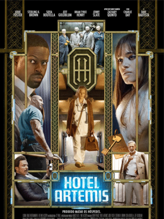 capa de divulgação do filme hotel artemis