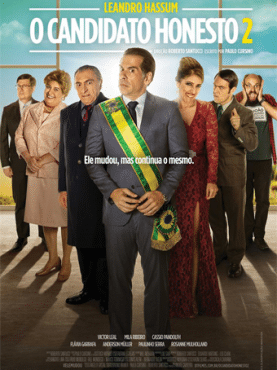 capa divulgação do filme "O Candidato Honesto"