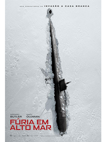 Poster divulgação do filme "Fúria em Alto Mar"