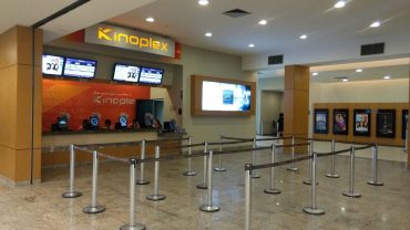 Fachada do cinema kinoplex Goiânia Shopping