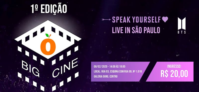 Big Cine - Speak Yourself - 1ª Edição