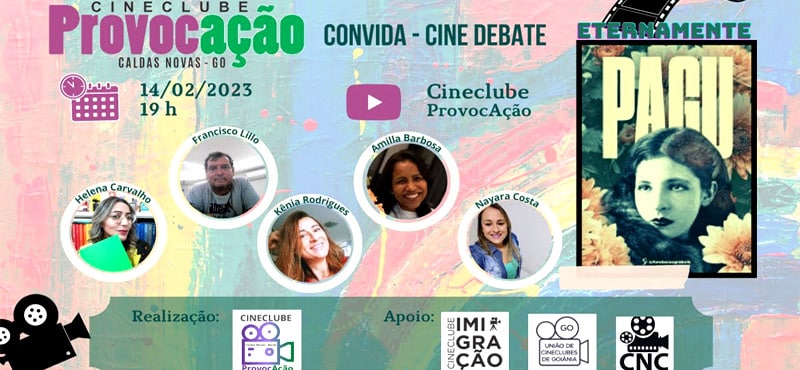 Eternamente Pagu no Cineclube Provocação