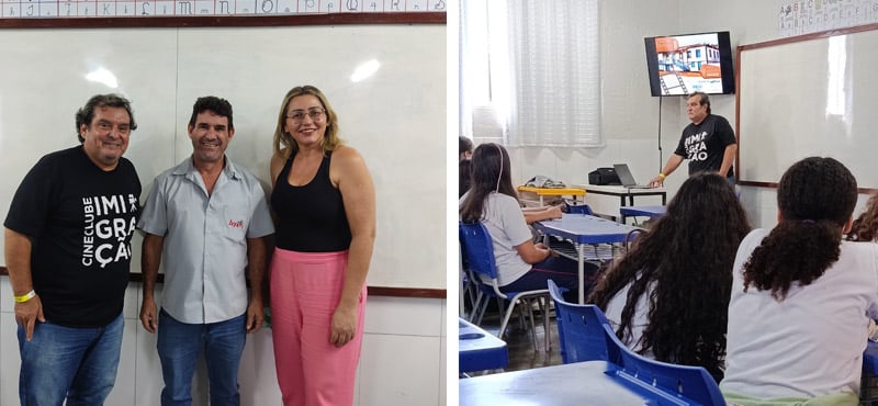 Provocação nas Escolas de Caldas Novas