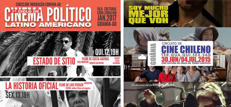 Cineclube Imigração Revisitando Clássicos Latinos
